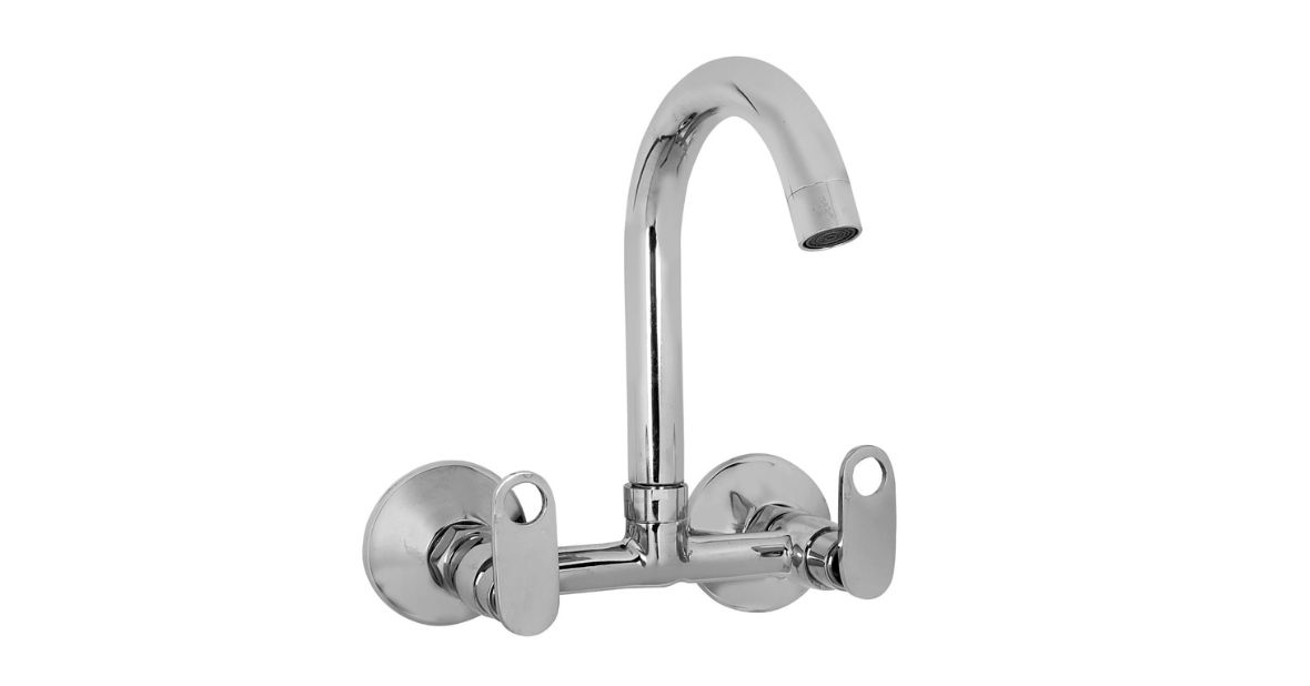 Johnson’s Oak Sink Mixer Wt Cast Spout-Qt