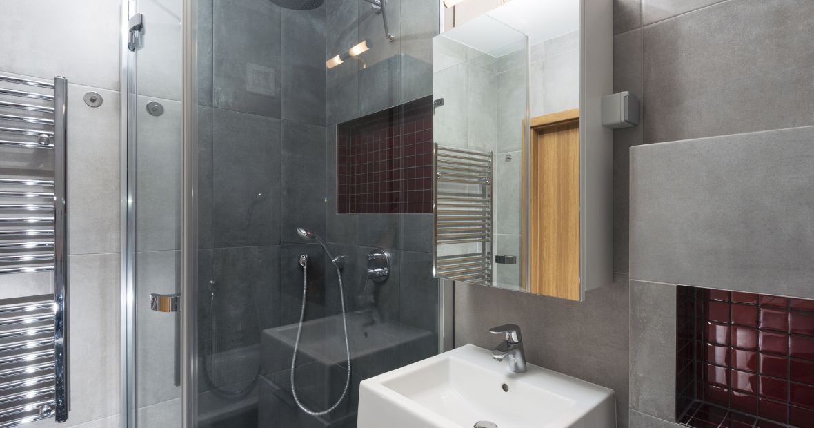 modern bathroom showers